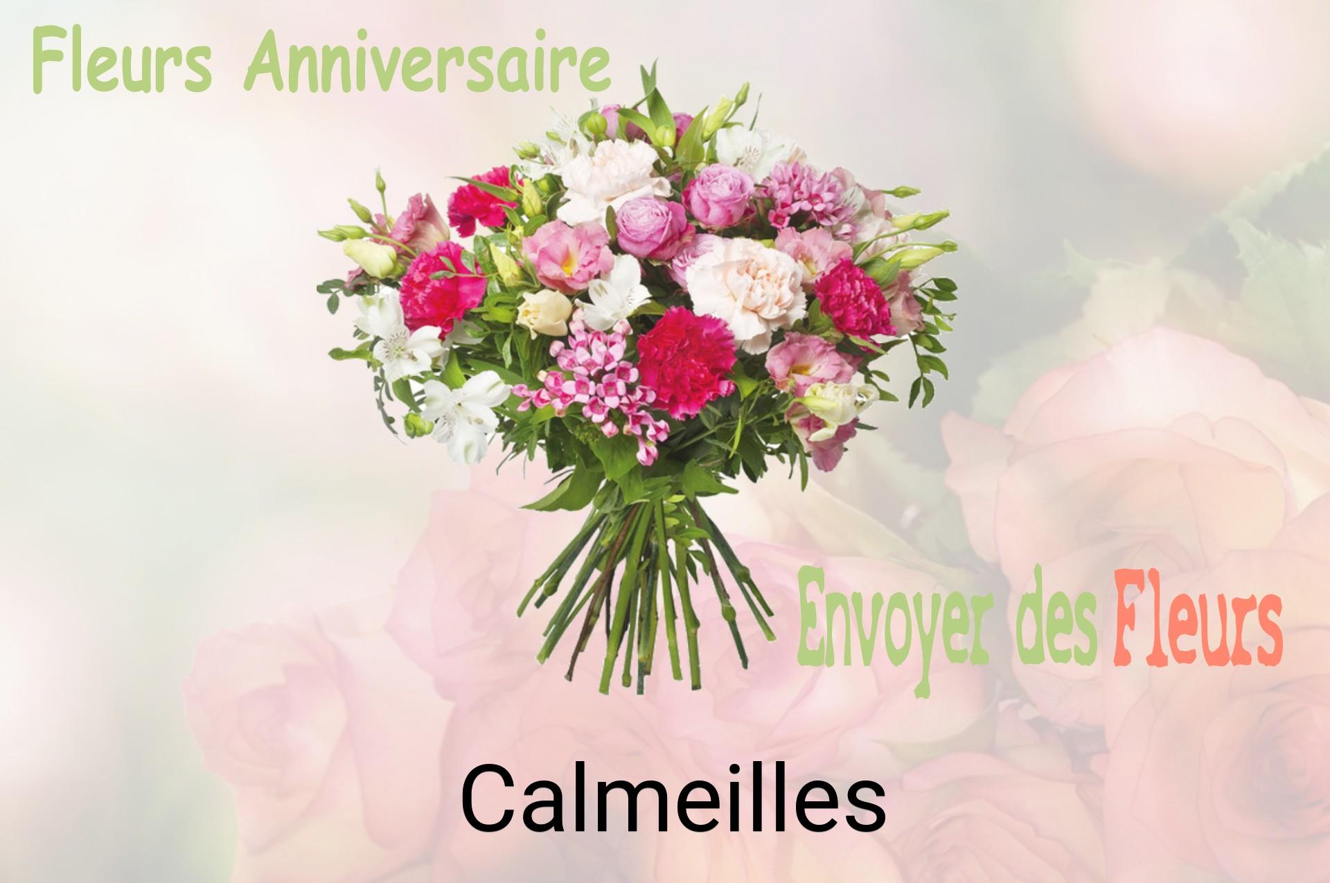 Bouquet de fleurs d’anniversaire livré à Calmeilles